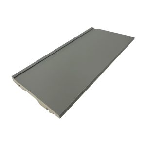 RODAPÉ 15CM CINZA COM FRISO POLIESTIRENO BARRA COM 2,40M 15MM 15CM